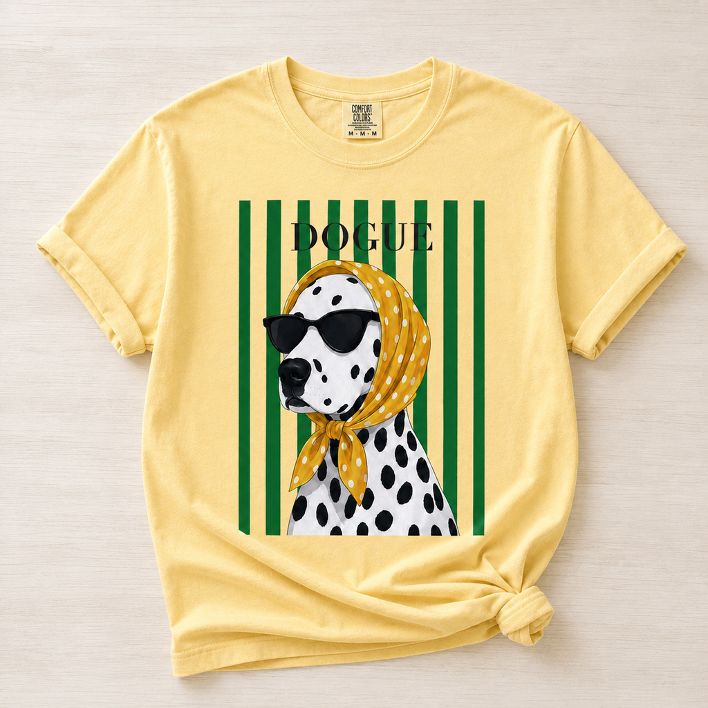 Unisex garment-dyed heavyweight t-shirt